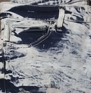 White ripped jeans and Blue ripped jeans